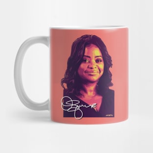 Octavia Spencer Signed Portrait Mug